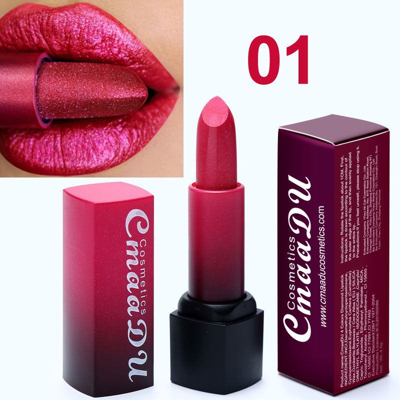 4 color diamond lasting lipstick