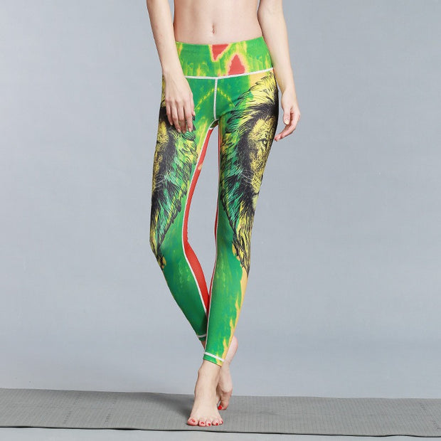 Women's Outdoor Sport Yoga Printed Leggings