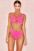 Solid color ladies swimwear