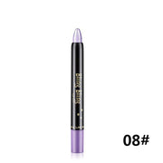 Pearlescent Silkworm Eyeshadow Pen Lasting Waterproof And Not Blooming Shiny Pearlescent Gel Pen 15 Color Eye Shadow Pen