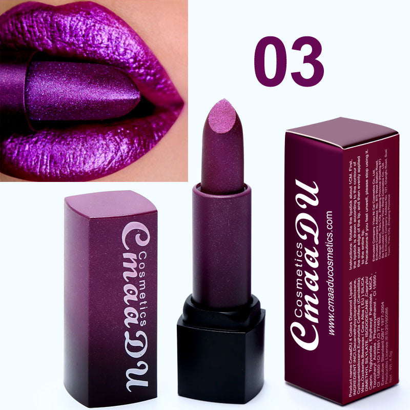 4 color diamond lasting lipstick