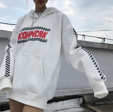 KIO CHECKER HOODIE