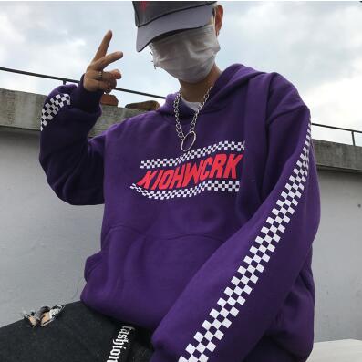 KIO CHECKER HOODIE