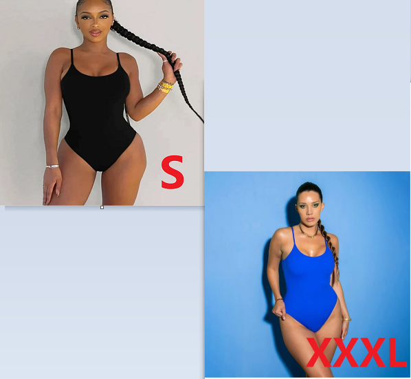 Sling Backless Tether Plus Size Solid Color Triangle One-piece Swimsuit