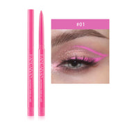 20 Color Cat Eye Makeup Waterproof Neon Colorful Liquid Eyeliner Pen Make Up Comestics Long-lasting Black Eye Liner Pencil