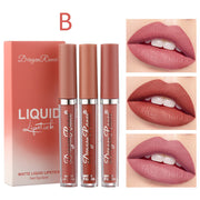 3 Pack Suit Lip Lacquer Velvet Matte Matte