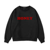 Cozy Winter Honey Print Hoodies for Women