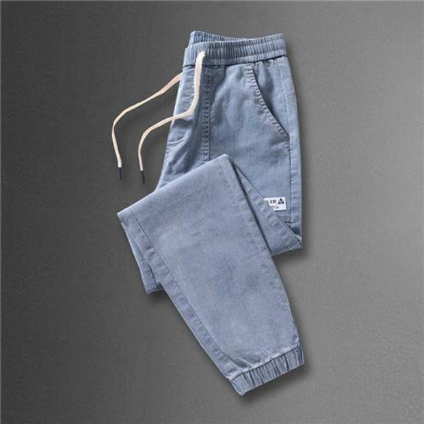 Men's Korean-style Trendy Patchwork Ankle Banded Pants