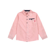 Student Spring And Autumn Trendy Fan Lapel Polka Dot Shirt