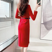 Women's Slim Package Hip Dresses