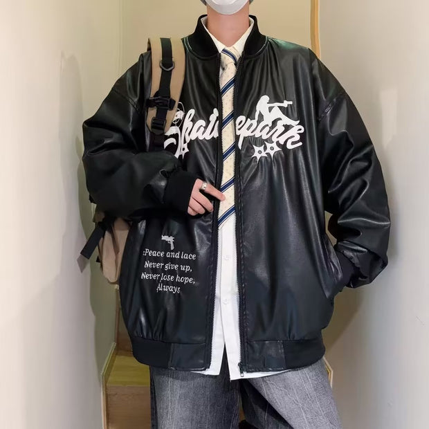 Korean Style Trendy Loose Jacket Baseball Uniform